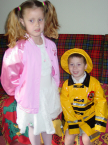 Rachael n Jake (Barbie & Fireman coats)